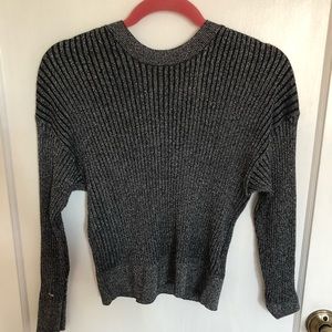 Topshop shimmery longsleeve 🖤